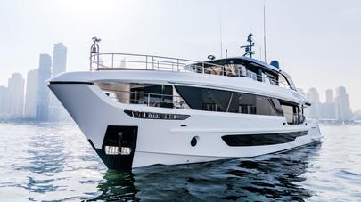 First Gulf Craft Majesty 100 Terrace Superyacht Delivered to First-Time Owners