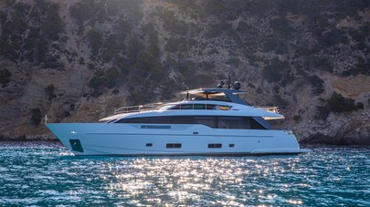 28m Sanlorenzo SL90 Asymmetric Motor Yacht Seven Listed for Sale 