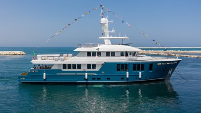 Cantiere delle Marche launches 35m Darwin 115 explorer yacht