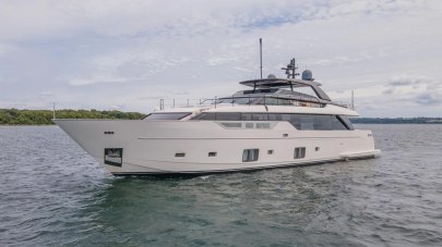 32m Sanlorenzo SL106 Asymmetric Motor Yacht Our Aleph Receives €50K Price Reduction