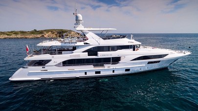 €1M Price Reduction on 40m Benetti Superyacht Chrimi III