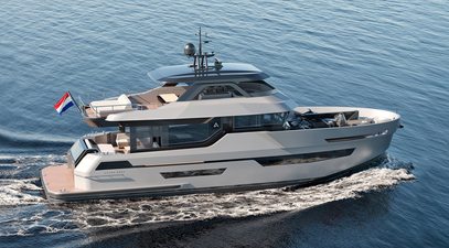 First Outer Reef 780 Adventure Yacht in Final Build Phase