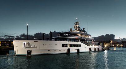 First Amels 80 Superyacht Pangea Delivered 
