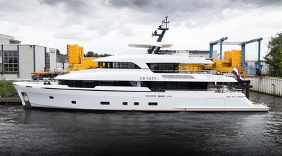 Moonen Yachts Launches 37m Ad Astra, the Seventh 122 Martinique Superyacht