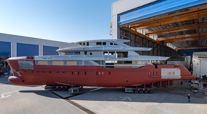 Sanlorenzo starts build of first 57Steel superyacht