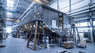 Heesen Project Orion endures keel laying