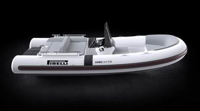 Sacs Tecnorib Reveals Pirelli Tender X460 With Styling Rooted in Racing Technology