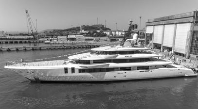 Turquoise Yachts: Successful launch of 75m superyacht INFINITE JEST