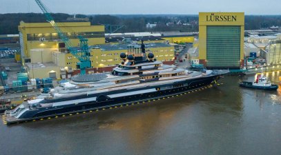 Lurssen Launch 145m superyacht LUMINANCE 