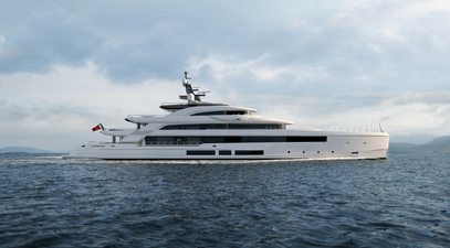 Benetti reveals first look inside 67m Project Rinascimento