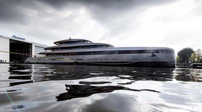 Feadship deliver 84m superyacht OBSIDIAN