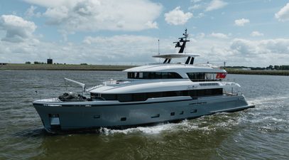 Eighth 37m Moonen 122 Martinique Superyacht Lollipop Delivered to American Owners