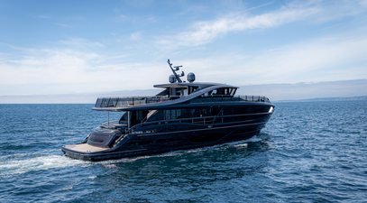 How next-generation flybridge yachts maximize interior space