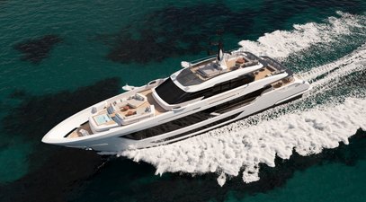 WATCH: Custom Line Reveals Full Details On The New Saetta 128 Tri Deck Yacht