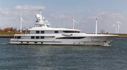 52m Amels superyacht GRACE completes four month refit