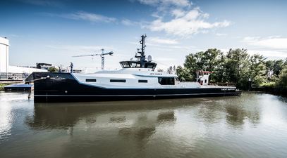 Damen launches 46m support vessel Joy Rider