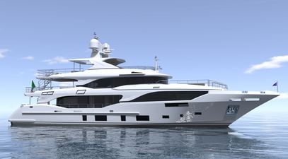 Benetti launch Mediterraneo 116 'Big Five' at special ceremony