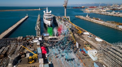 Benetti Launches FB272 Hybrid 100m Gigayacht