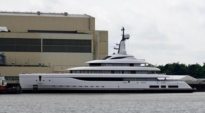 WATCH: 78m Lürssen Superyacht Ace 21 Launched