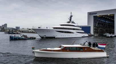 Feadship launches 71m superyacht JUICE