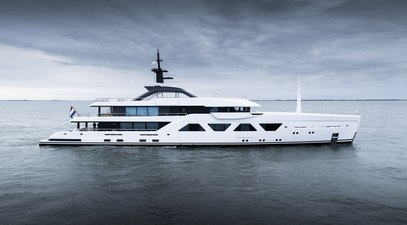 Seventh Amels 60 Superyacht Begins Sea Trials