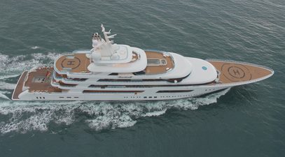 117m Lürssen Superyacht Boardwalk Captured in New Sea Trials Footage