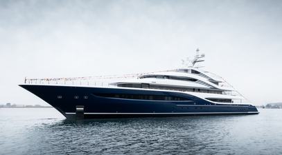 88m Turquoise custom superyacht Angelique launched