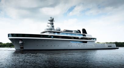 114m Lürssen Fuel-Cell Superyacht Project Cosmos Officially Launched