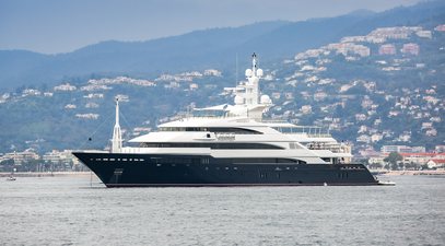 The Biggest Superyachts on Anchor at Monaco 2024