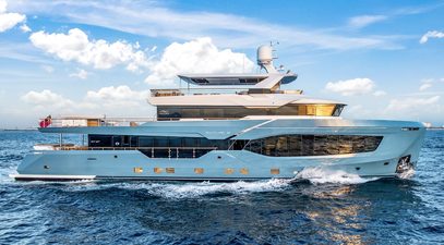 $500K Price Reduction on 37m Numarine 37XP Superyacht Evelyn P