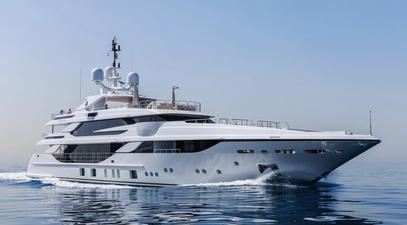 50m Benetti FB800 Series Superyacht Bombay Listed for Sale