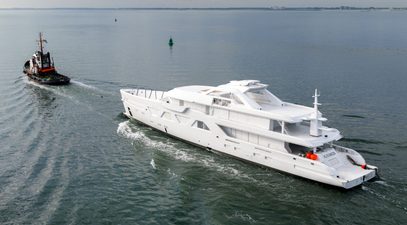 Tenth Amels 60 Superyacht Begins Outfitting at Damen Yachting