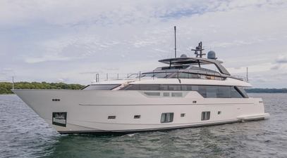 32m Sanlorenzo SL106 Asymmetric Motor Yacht Our Aleph Receives €50K Price Reduction