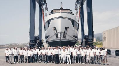 Third 24m Arcadia A80 Motor Yacht Launched for Repeat Owner