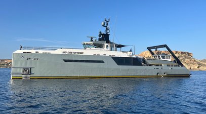 €500K Price Reduction on 38m Damen Yachting Conversion Yacht No Destination