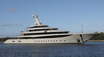 VIDEO: 102m Lürssen Superyacht Nixie Delivered