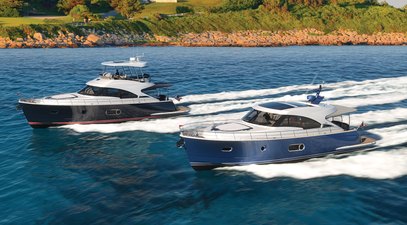 New Riviera Belize 55 Sedan and Daybridge Boats Revealed With Downeaster Styling
