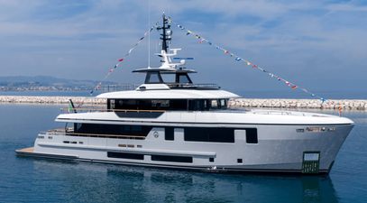 35m Cantiere delle Marche Deep Blue 115 Explorer Yacht Octopus Delivered