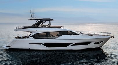 Third-Generation 23m Ferretti 720 Motor Yacht Set for Genoa 2026 Show Debut