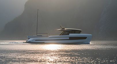 New 21m Extra X70 Shadow Yacht Unveiled with 40sqm Stern Deck and Multi-Role Layout