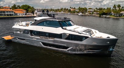 Final 28m Ocean Alexander 28E Limited-Edition Motor Yacht Sold and Delivered
