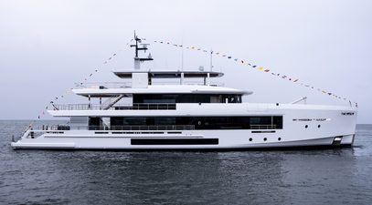 45m Custom Explorer Yacht TREMENDA Launched by Cantiere delle Marche