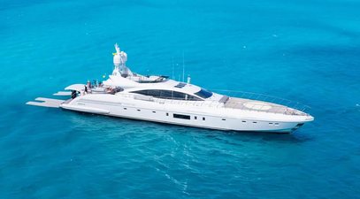 40m Mangusta 132 Motor Yacht Firefly Listed for Sale 