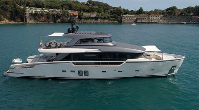 €400K Price Drop on 27m Sanlorenzo SX88 Motor Yacht Estia