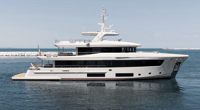 Cantiere delle Marche Nauta Air 110 Explorer Yacht Ammonite Launched 