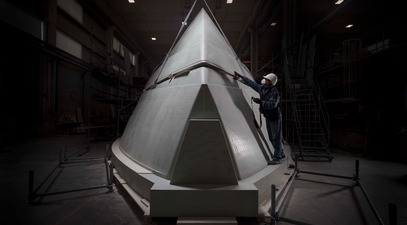 Pershing’s first TØ yacht takes shape