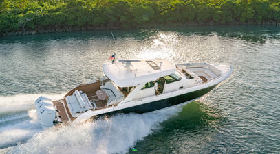 Tiara Yachts launches largest outboard-powered model