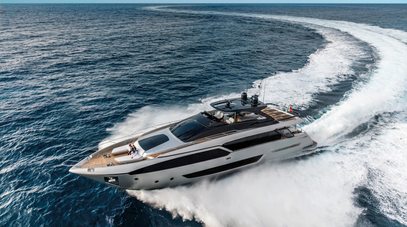 Ferretti exclusively debut Riva 90 Argo