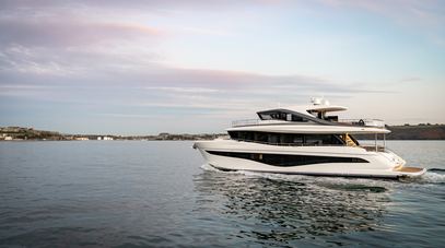 Princess Yachts' X80 makes its show debut at FLIBS 2023