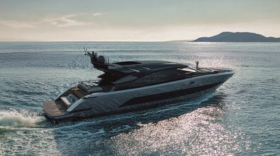 First 28m AB Yachts AB 95S Superyacht Goldeneye Delivered